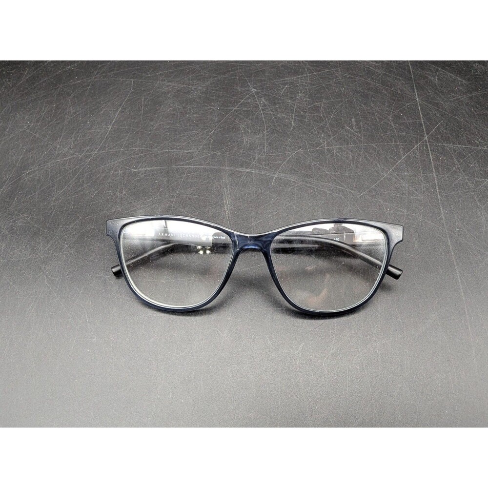 Armani Exchange Eyeglasses Frames Only AX3047 8237 53-15-140 Navy RARE Designer